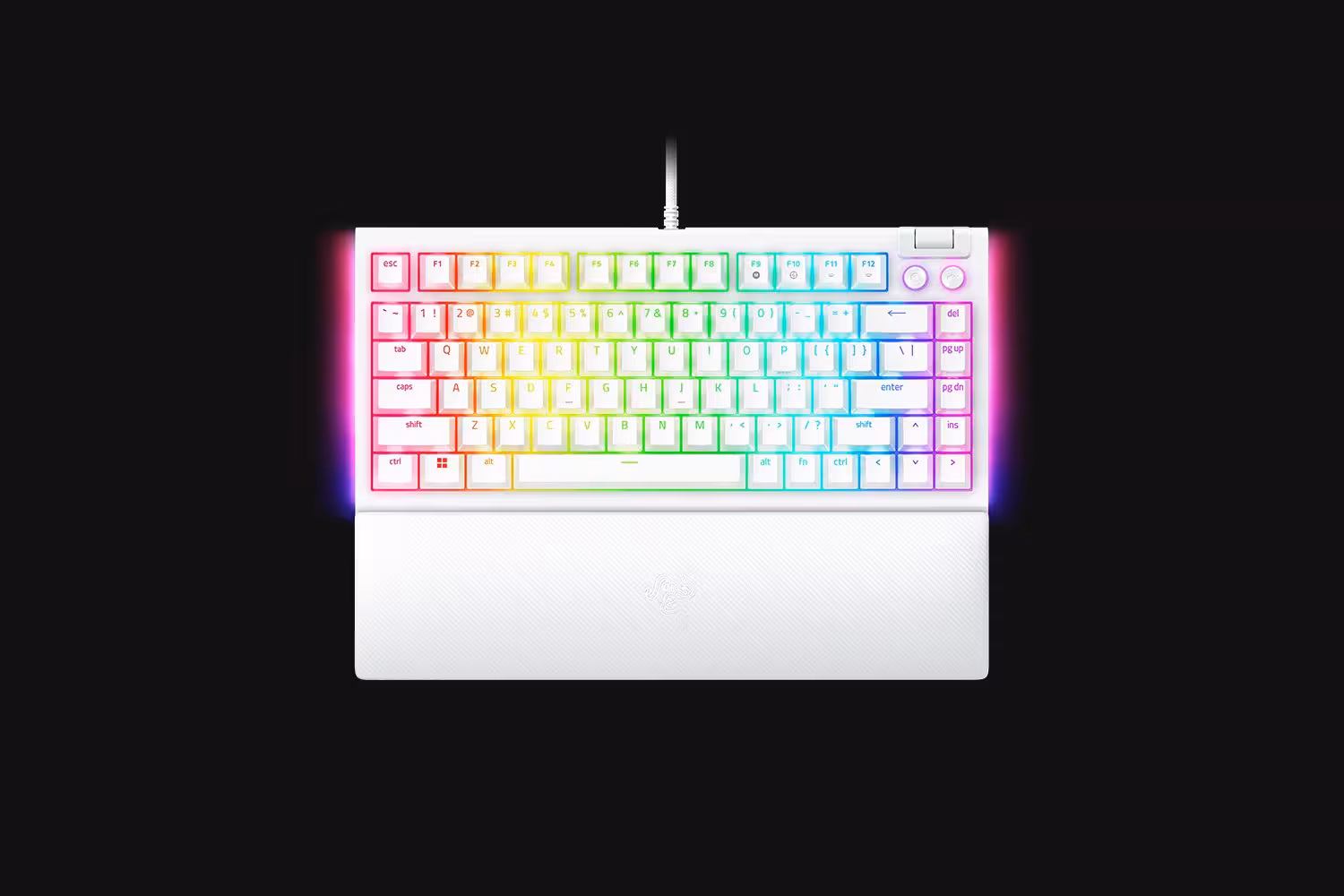 کیبورد Razer BlackWidow V4 75% White