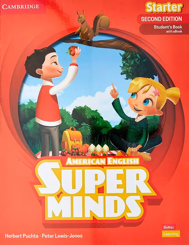کتاب انگلیسی کودکان Super Minds Starter (2nd) SB WB DVD کتاب سوپر مایندز ویرایش دوم