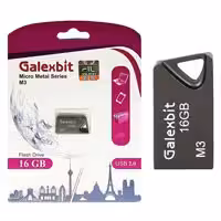 فلش 16گیگ Galaxbit metal series M3