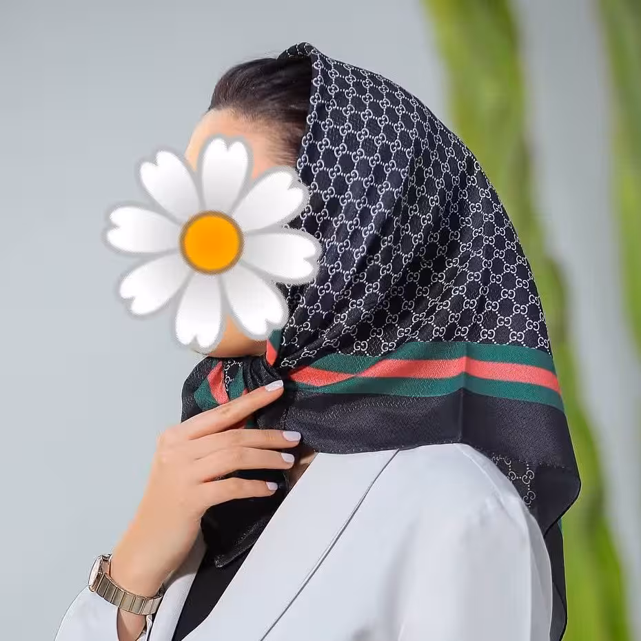 مینی اسکارف نخی