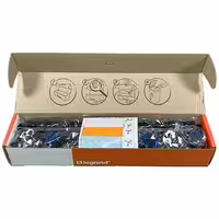 خرید و قیمت پچ پنل لگراند CAT6 STP 1U 24 Port 033563