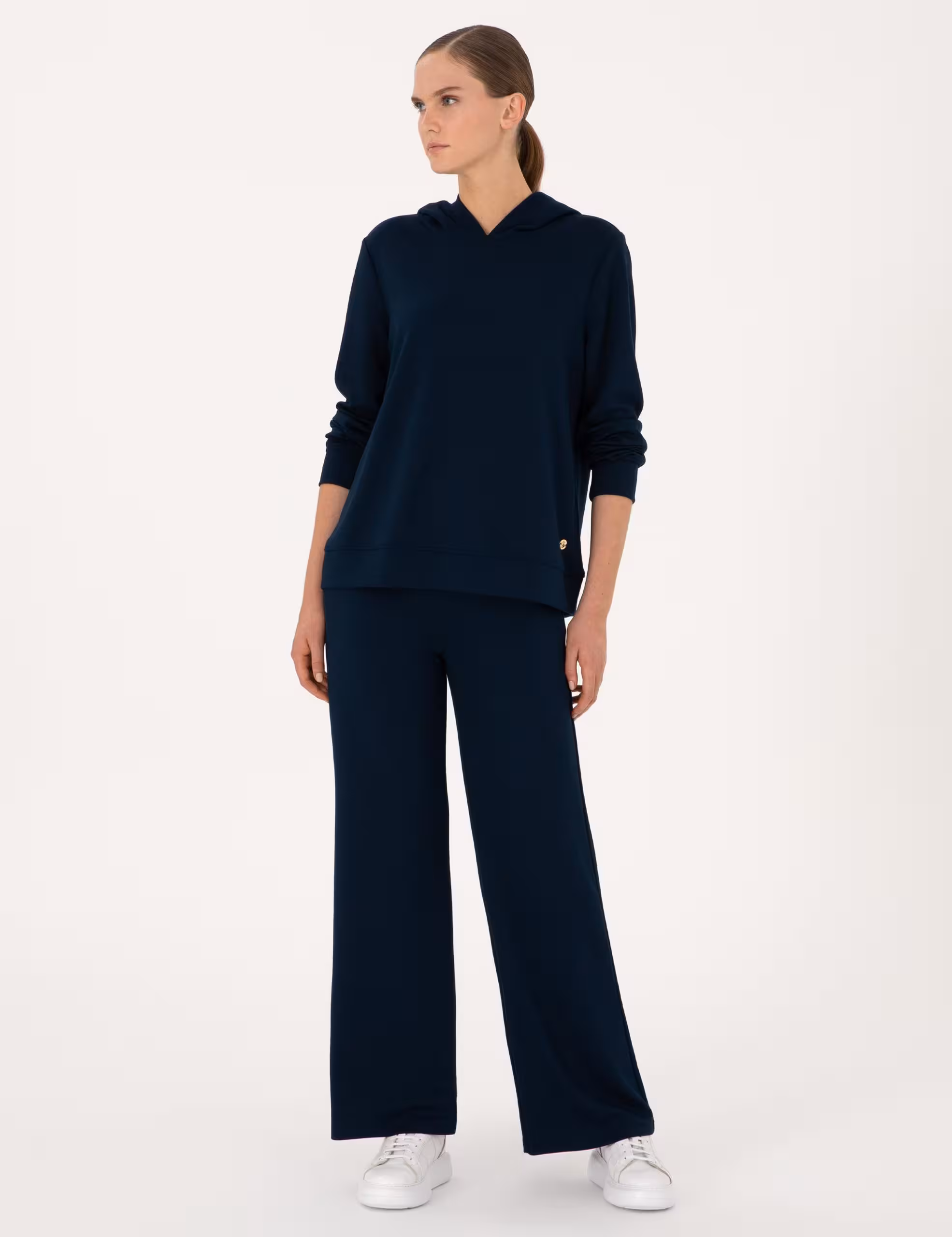 شلوار راحتی زنانه سرمه ای پیرکاردین