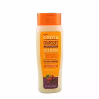 شامپو تقویت کننده و نرم کننده بدون سولفات کانتو موهای فر Cantu Grapeseed Oil Strengthening Conditioner Sulfate Free Shampoo • خوش آرا