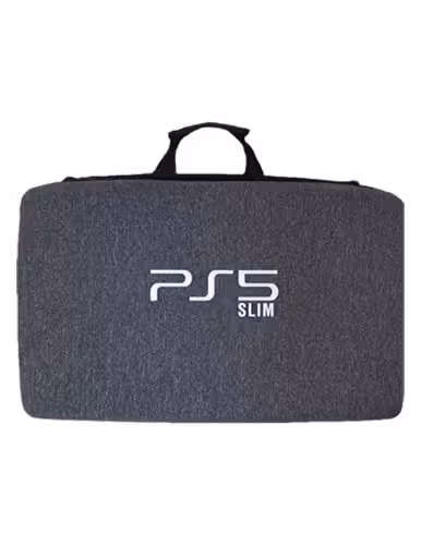 کیف حمل کنسول PS5 slim طرح لوگو ps5