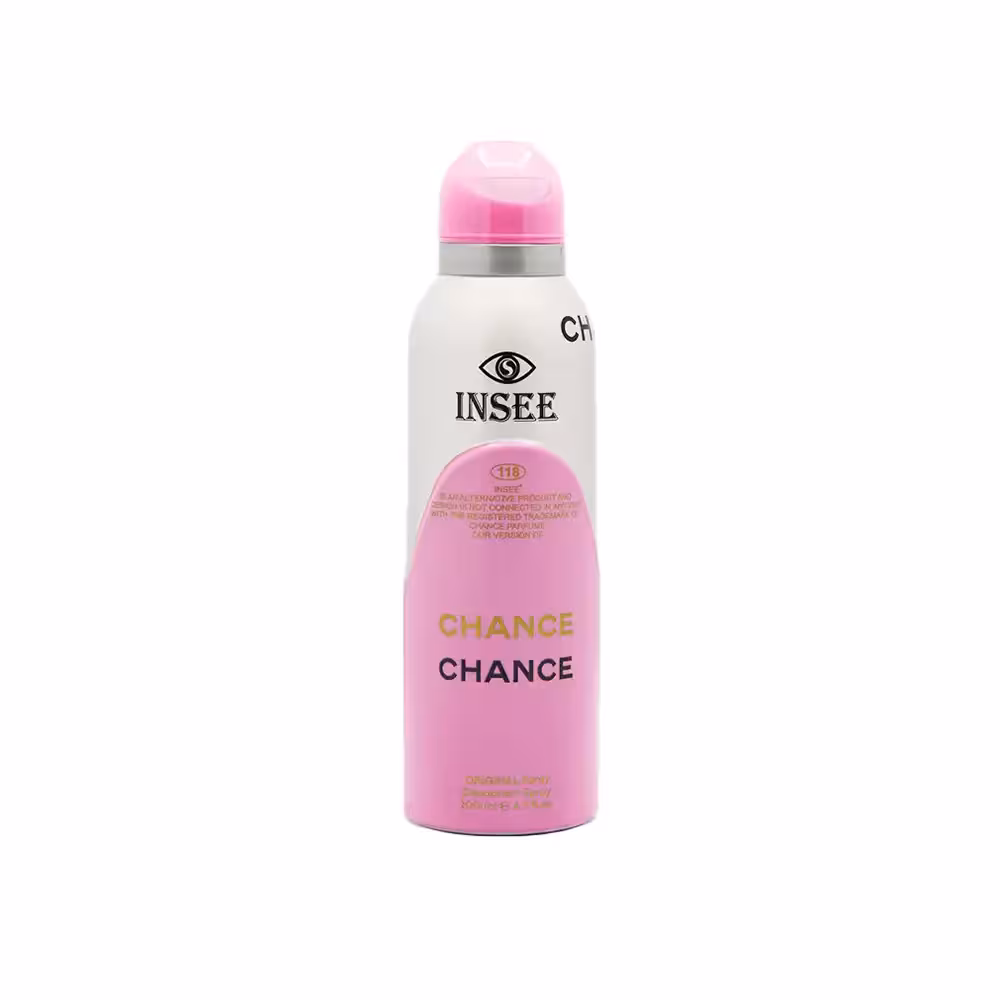 اسپری بدن زنانه چنس اینسی مدل Insee Chance Chance Deodorant Spray