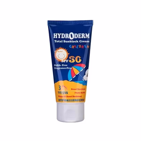 کرم ضد آفتاب کودکان هیدرودرم SPF30