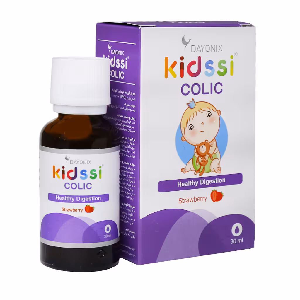 قطره کیدزی کولیک دایونیکس فارما 30 میلی لیتر Dayonix Pharma Kidssi Colic 30 ml