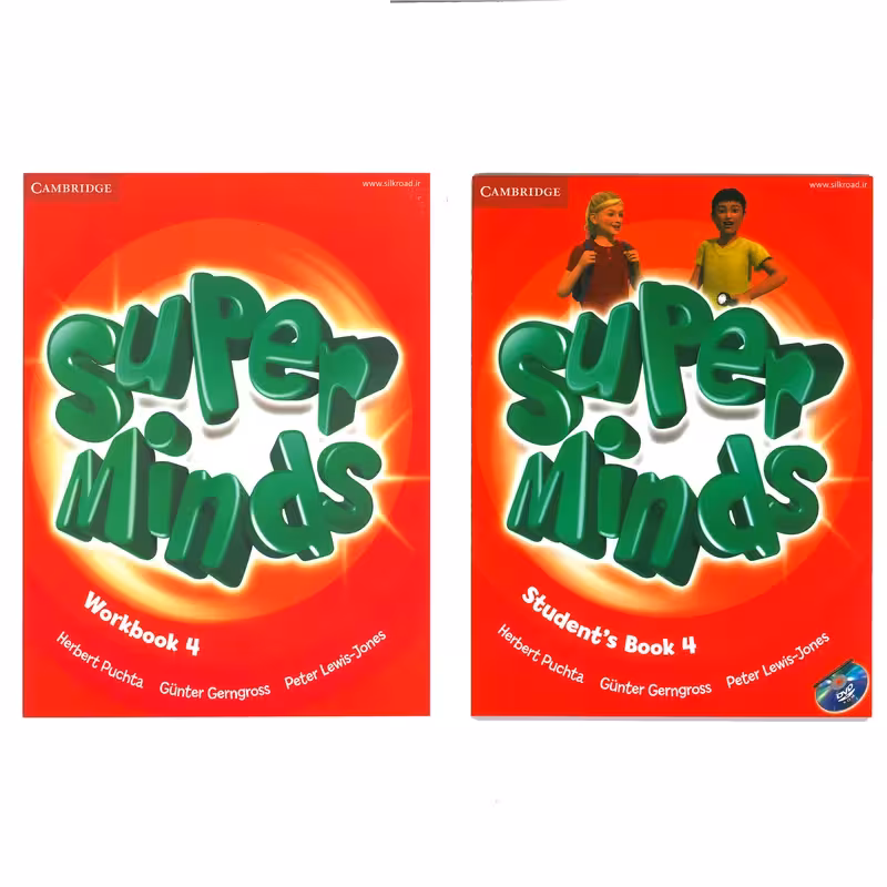 کتاب Super Minds 4 اثر Herbert Puchta انتشارات کمبریج 2 جلدی