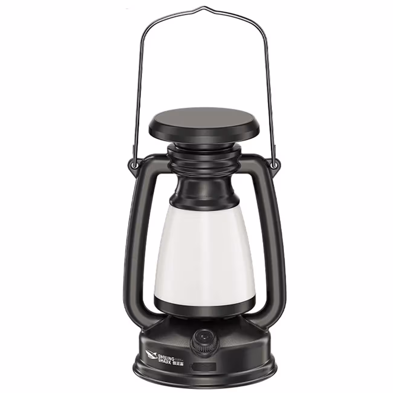 چراغ خواب و چراغ کمپینگ شارژی طرح چراغ نفتی اسمایلینگ شارک LY-8235