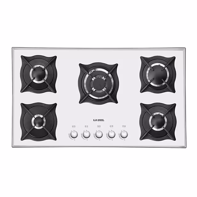 اجاق گاز صفحه ای شیشه ای ایلیا استیل مدل G 524