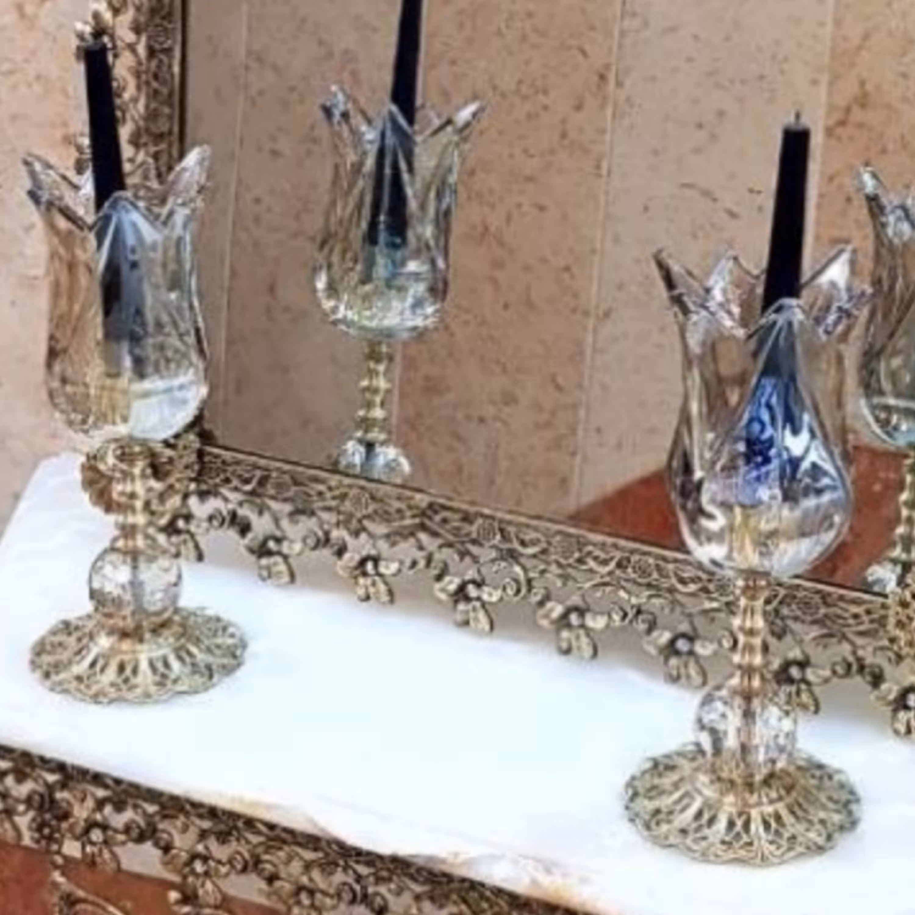 جاشمعی (شمعدان)برنز کریسالی