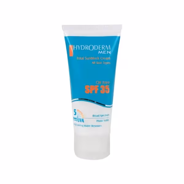 کرم ضد آفتاب آقایان هیدرودرم SPF35