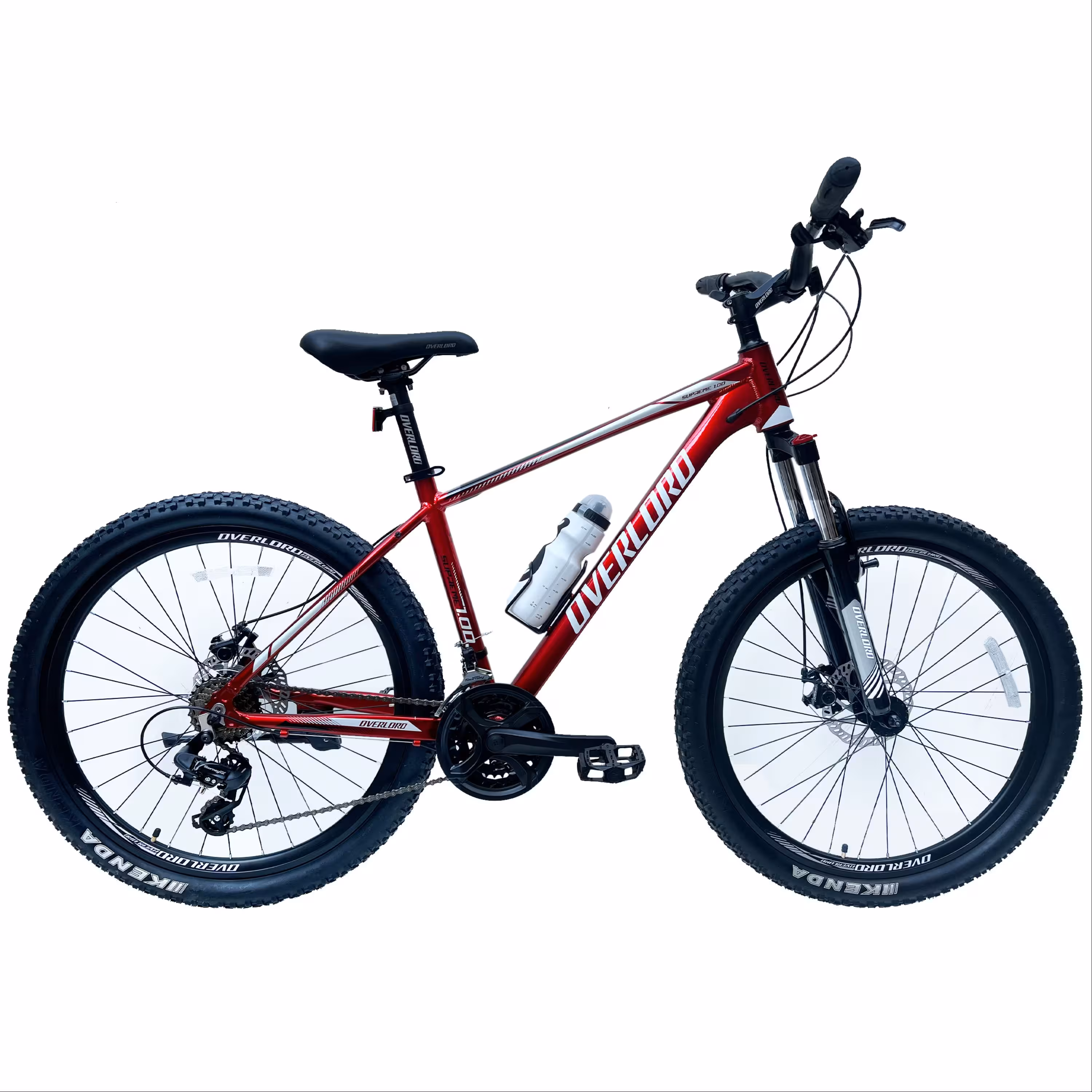 دوچرخه کوهستان اورلورد سایز 26 مدل SUPREME (دیسکی) قرمز-سفید کد 11