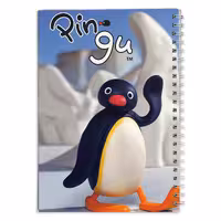 دفتر مشق کارتون پینگو