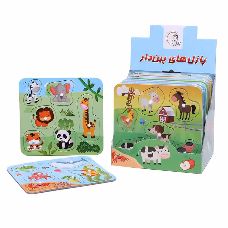 پازل جاگذاری پین دار کد 677261