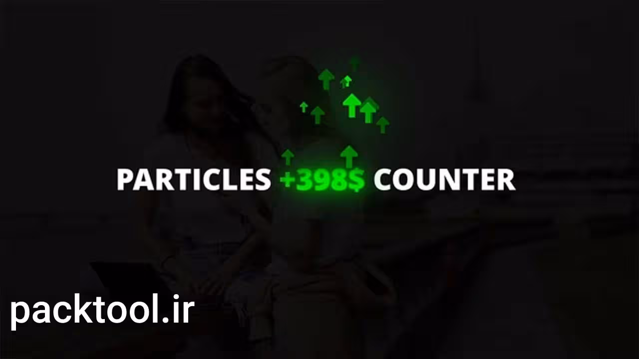 دانلود پروژه آماده داوینچی ریزالو شمارش معکوس پارتیکل Particles Counter - پک تول