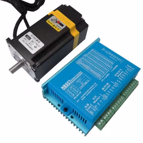 خرید و قیمت ست موتور استپر 57EBP105ALC به همراه درایور HBS57