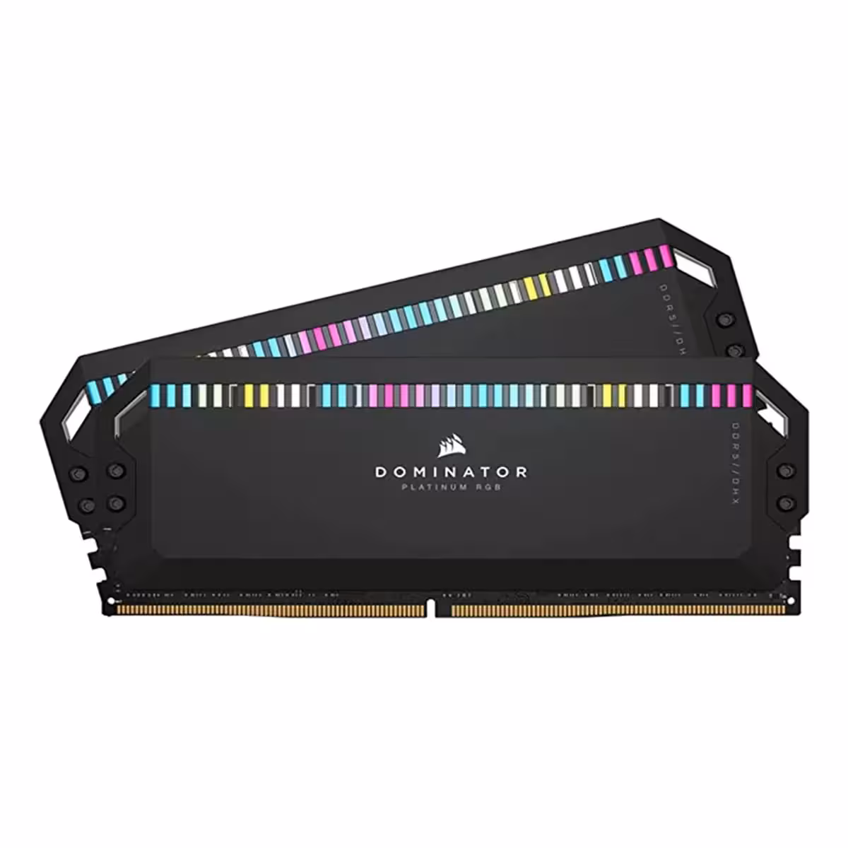 رم DDR5 دسکتاپ 32 گیگابایت 6000Mhz CL36 کورسیر مدل Dominator RGB Black دو کاناله