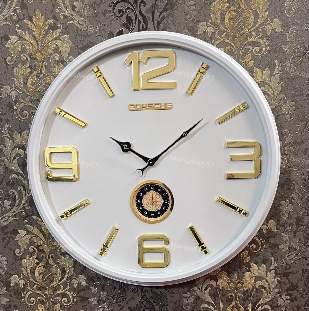 ساعت دیواری دو زمانه درجه یک