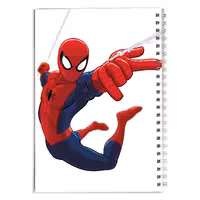 دفتر مشق کارتون مرد عنکبوتی