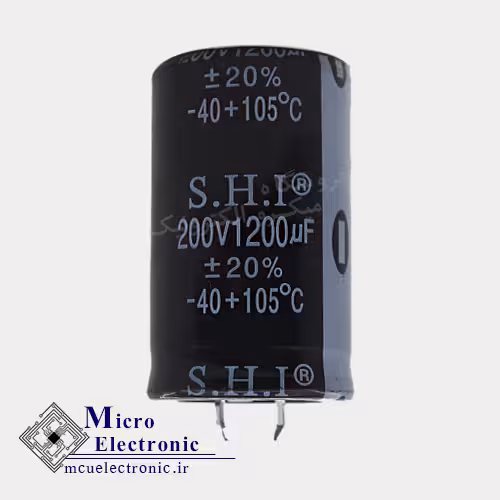 خازن الکترولیت 1200uF 200v