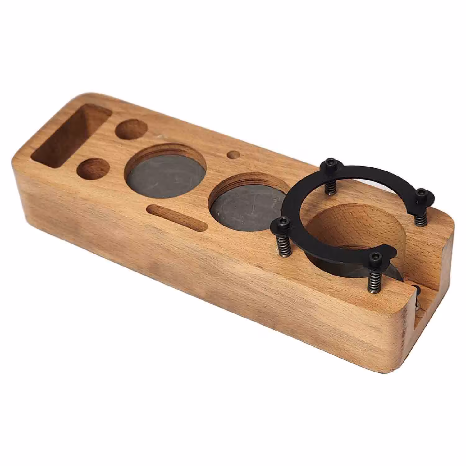 استند نگهدارنده پرتافیلتر باریستا اسپیس مدل چوبی کد 58 - کالاوما