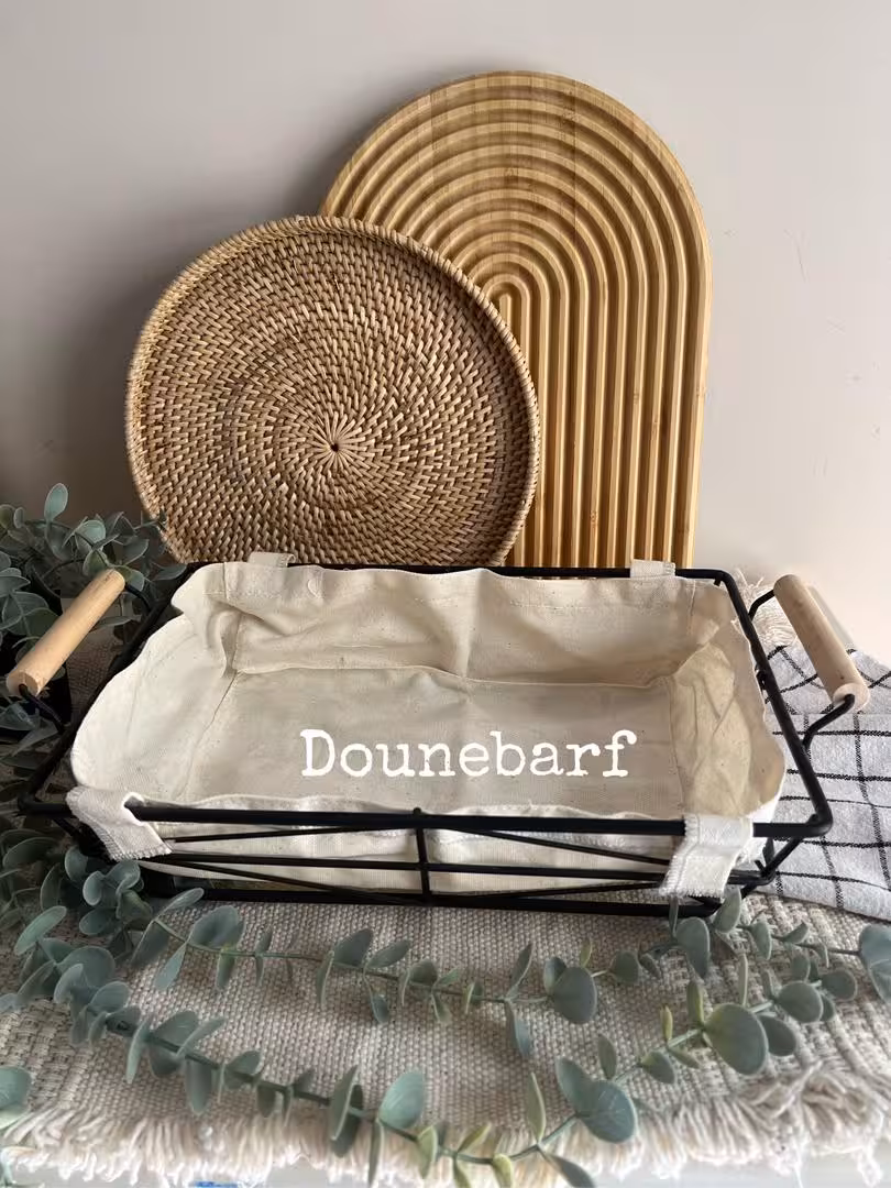 سبد فلزی نان و سبزی