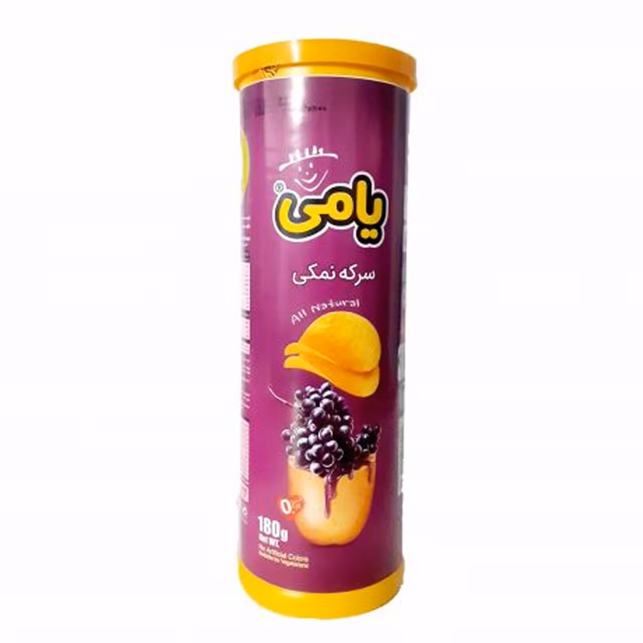 چیپس همسان با طعم سرکه نمکی یامی 180 گرمی