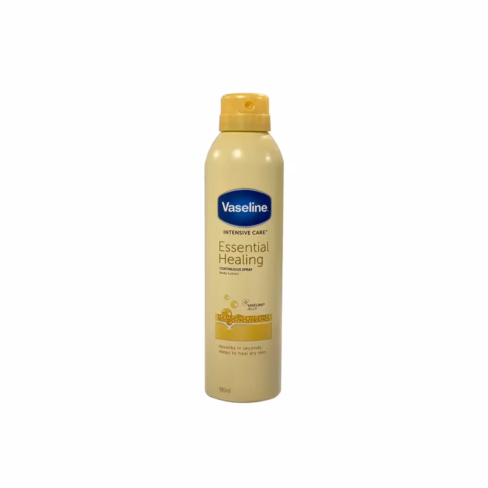 اسپری لوسیون بدن وازلین مدل Essential Healing حجم 190میل