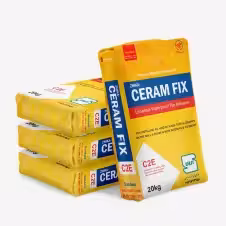 چسب کاشی صادراتی پودری سرام فیکس C2E