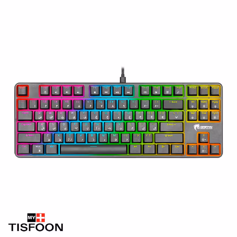 کیبورد گرین مدل GK801-RGB