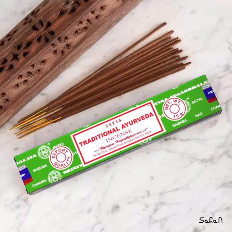 عود satya champa رایحه traditional ayurveda