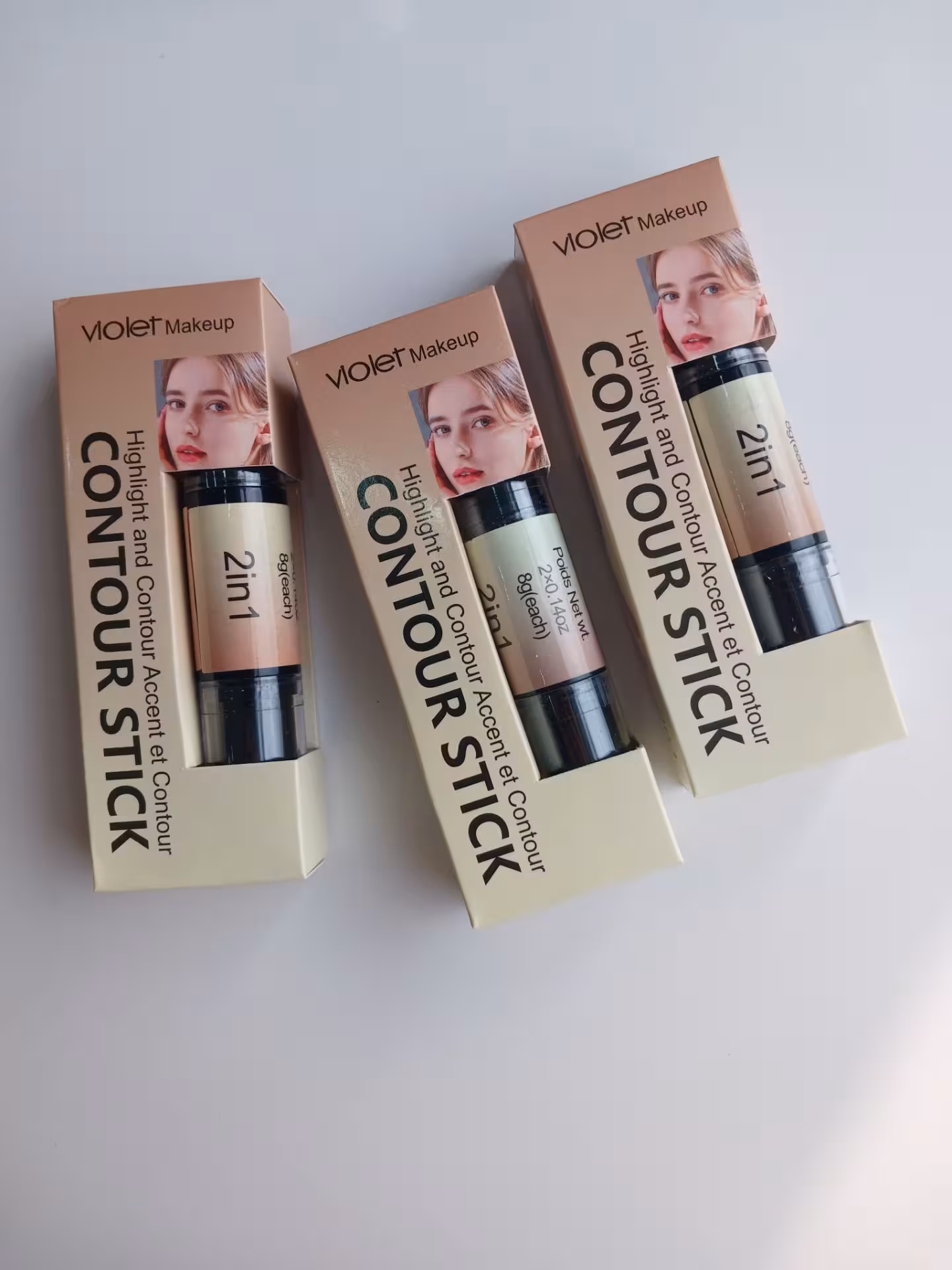 کانتور کانسیلر دو طرفه ویولت