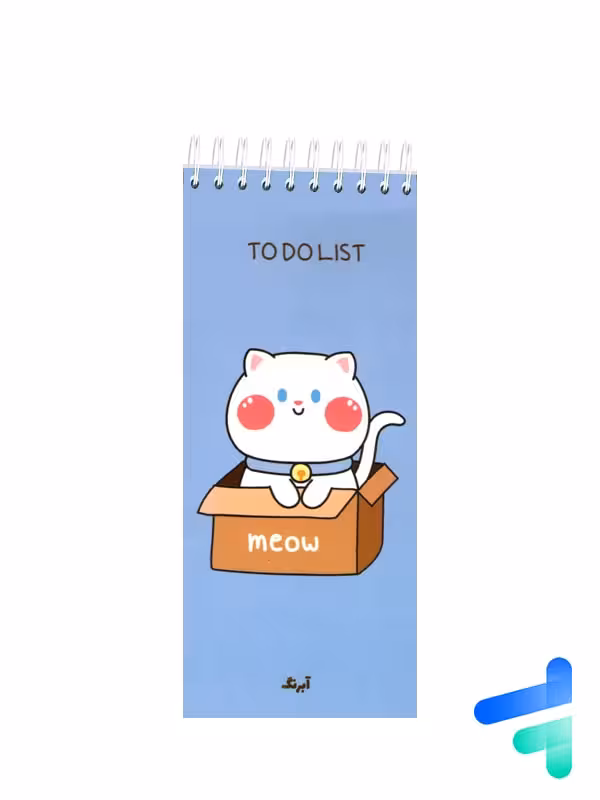 دفتر to do list طرح حیوانات کد 651406