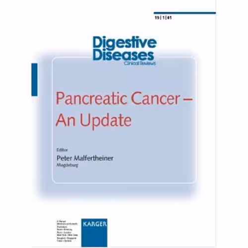 خرید و دانلود نسخه کامل کتاب Pancreatic Cancer - An Update (Digestive Diseases, 1)