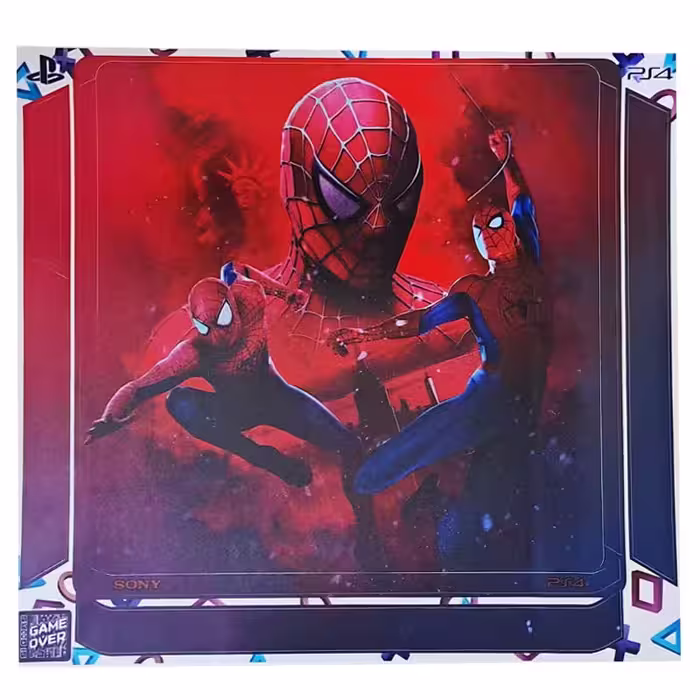برچسب کنسول PS4 (GO) طرح مرد عنکبوتی SPIDER MAN