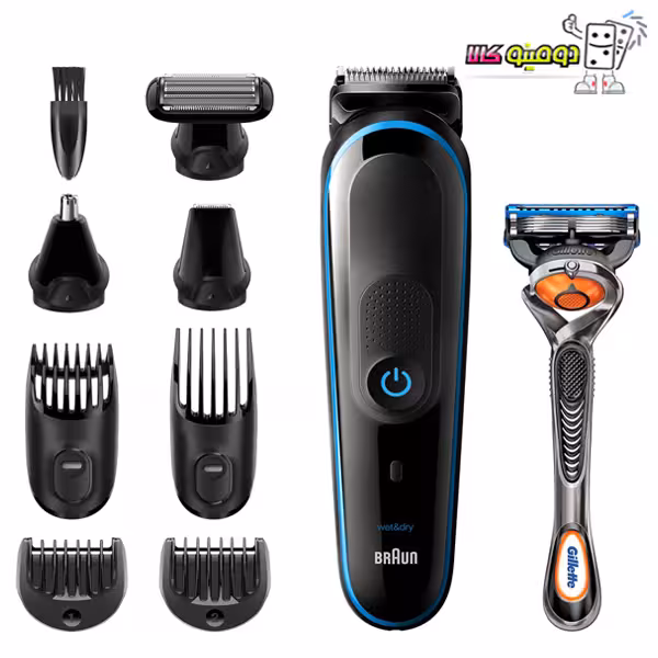 خرید ست ماشین اصلاح موی صورت و بدن براون مدل MGK 5280 - دومینو کالا
