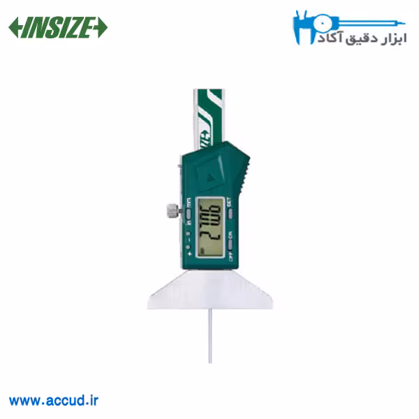 عمق سنج دیجیتال 50 میلی متر با میله گرد INSIZE (اینسایز) مدل 1140-50