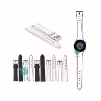 بند چرم ساعت شیائومی Amazfit GTR 3 مدل دوخت رنگی