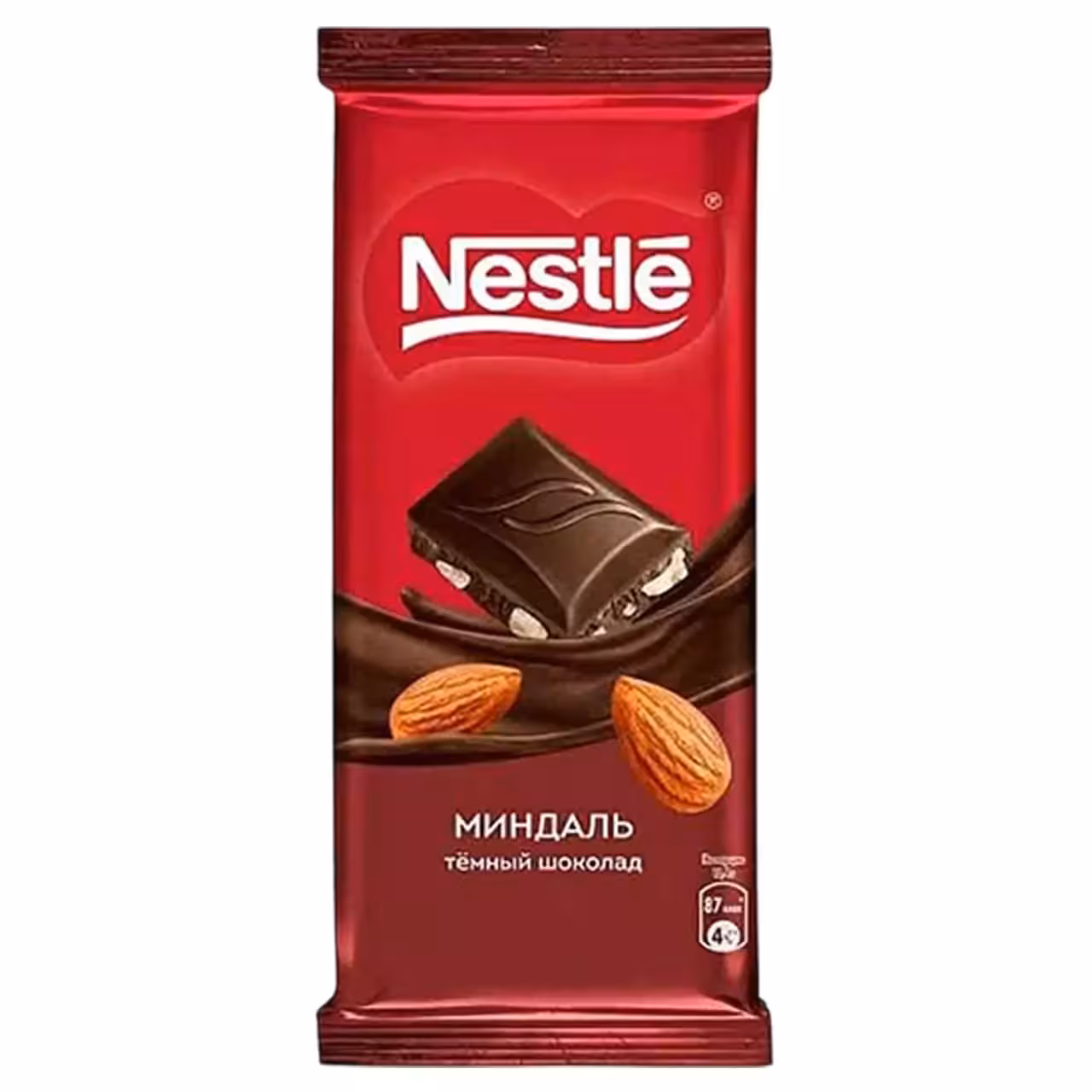 شکلات تخته ای نستله با مغز بادام درختی – 82 گرم