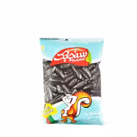 تخمه آفتابگردان سیاه نمکی سنجابک 105 گرمی