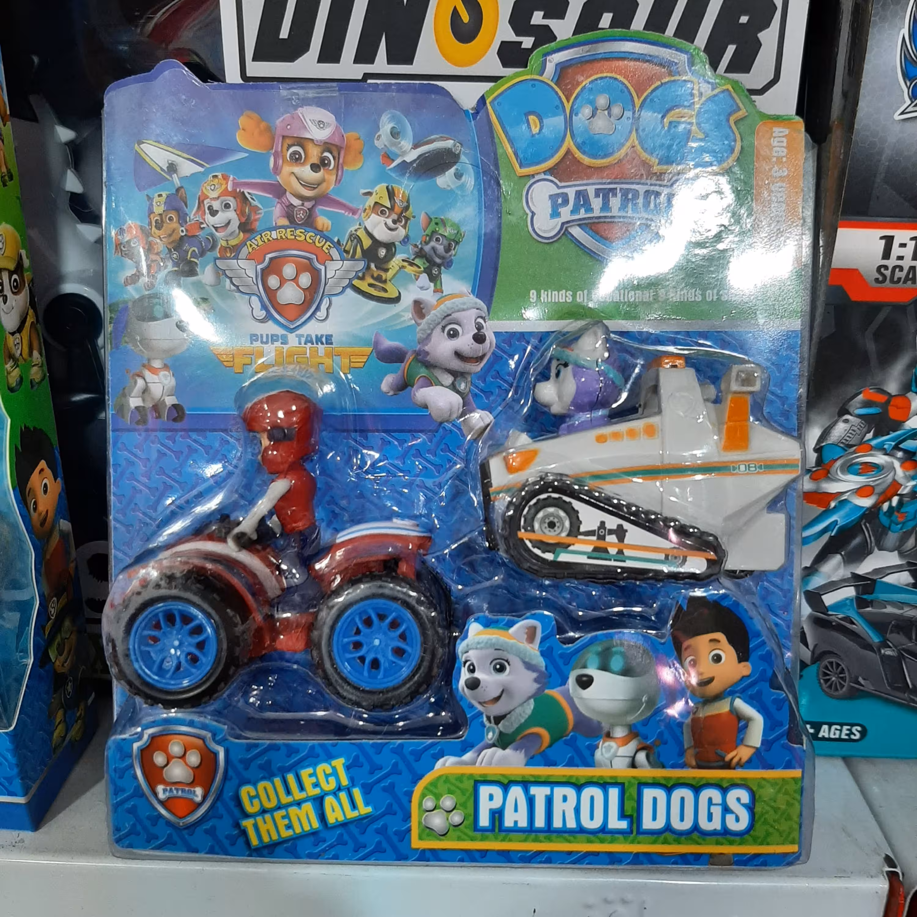 ست سگ نگهبان ماشین دار 2 عددی