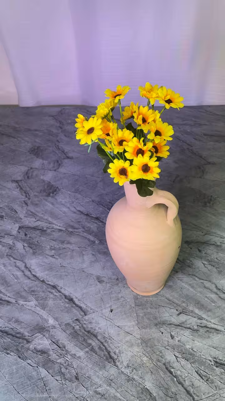 کوزه سفالی دکوری