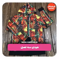 هودی سه فصل طرحدار BURTON اورجینال