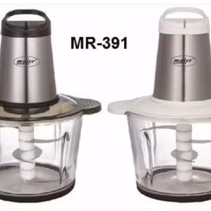 خردکن مارک مایر مدل:MR_391 دورنگ :سفيد و مشكي جنس كاسه