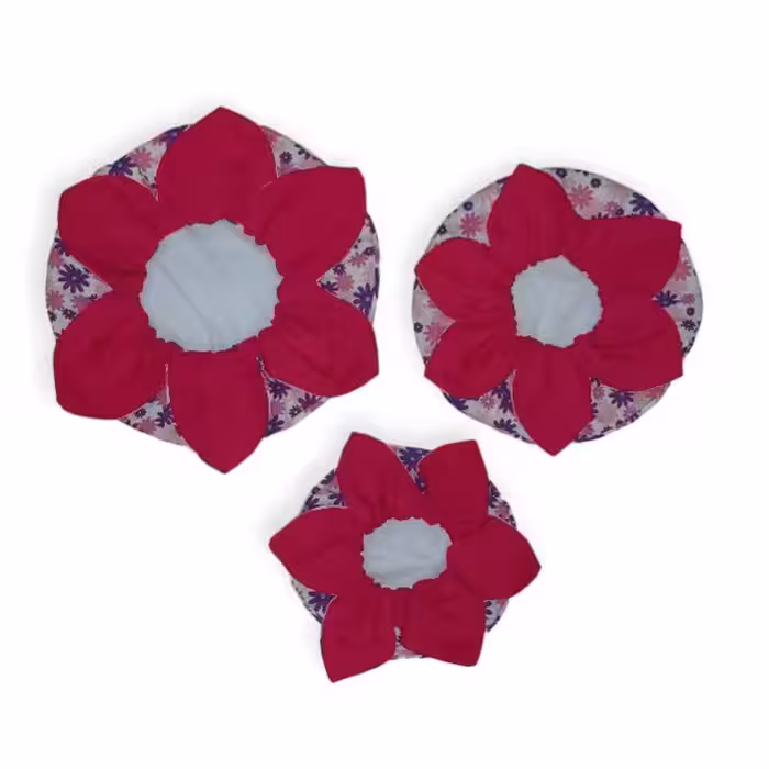 ست دمکنی سه تکه مدل گلی | کالا مکس