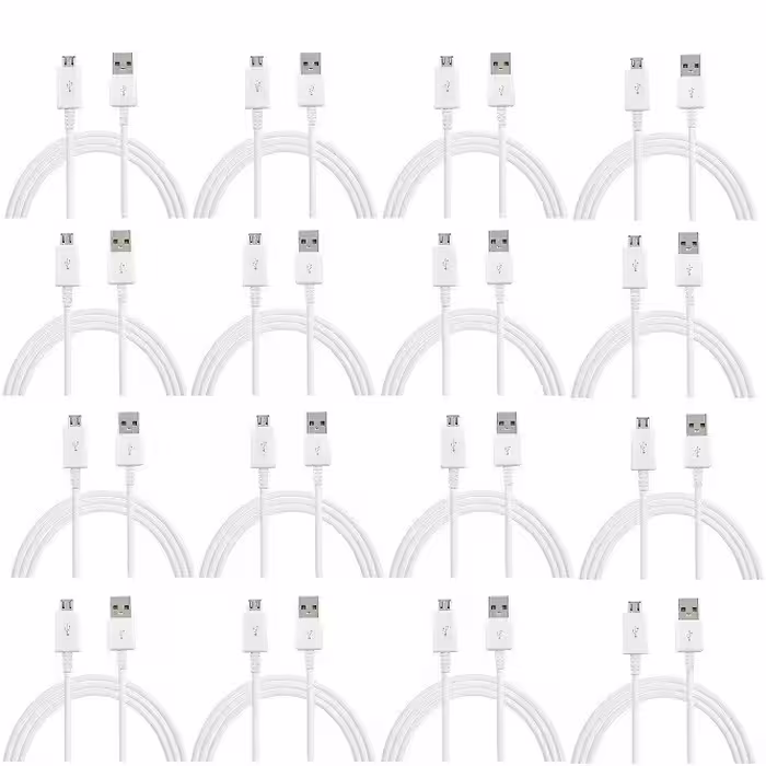 کابل تبدیل USB به microUSB کد 454874 طول 1 متر بسته 16 عددی