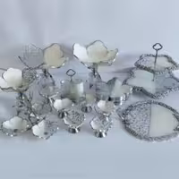 ظروف و سرویس کامل 6 نفره رزینی جهیزیه عروس