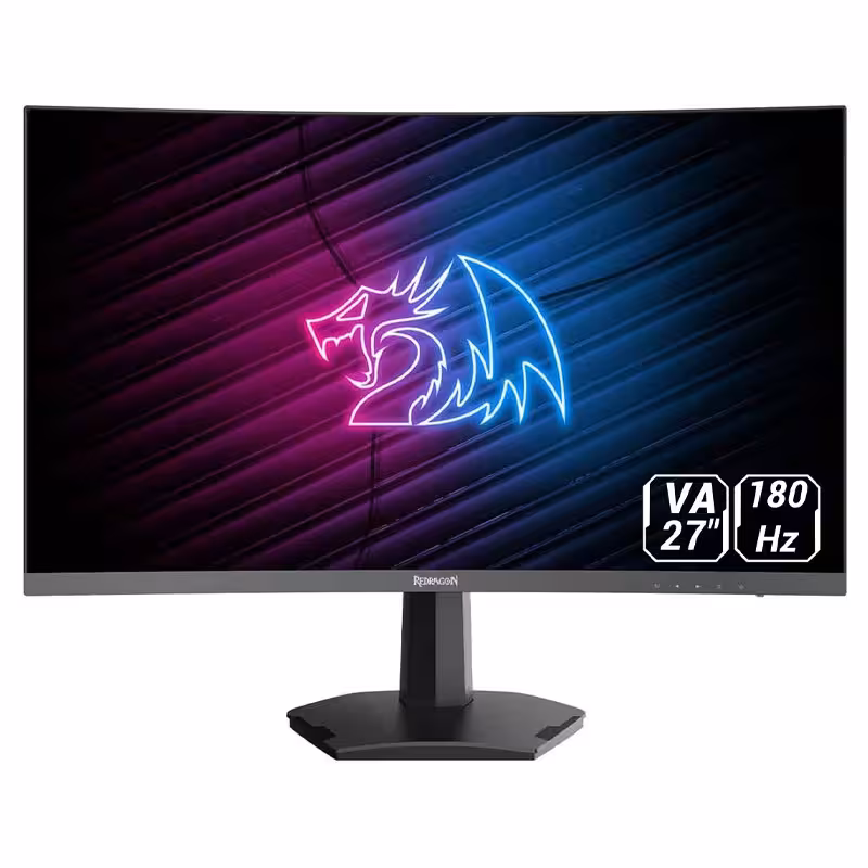 مانیتور گیمینگ خمیده ردراگون Redragon GM27H10QC سایز 27 اینچ