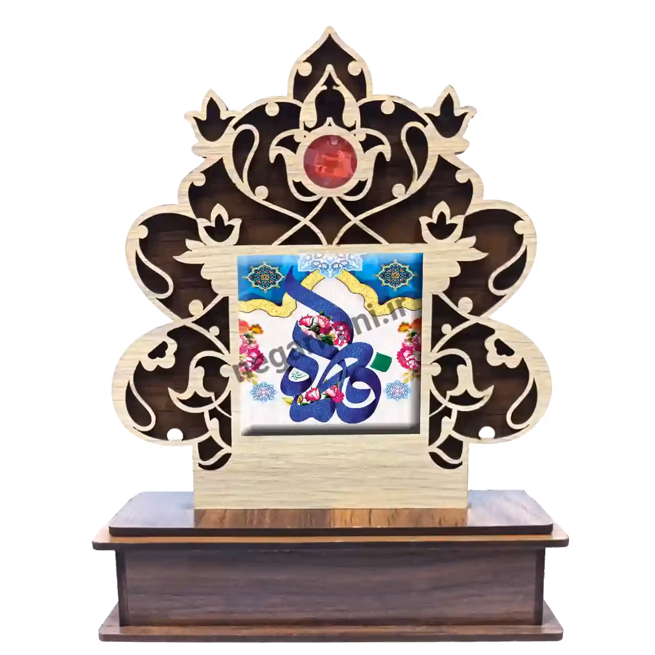 تندیس کاشی گلدار فاطمه سلام الله علیها 2C 14